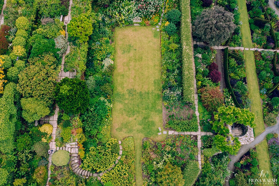 garden drone photographer